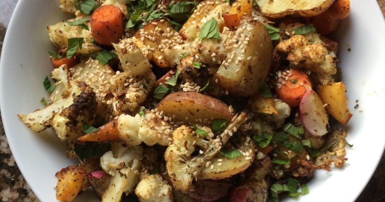 Roasted Vegetables with Moroccan Spices