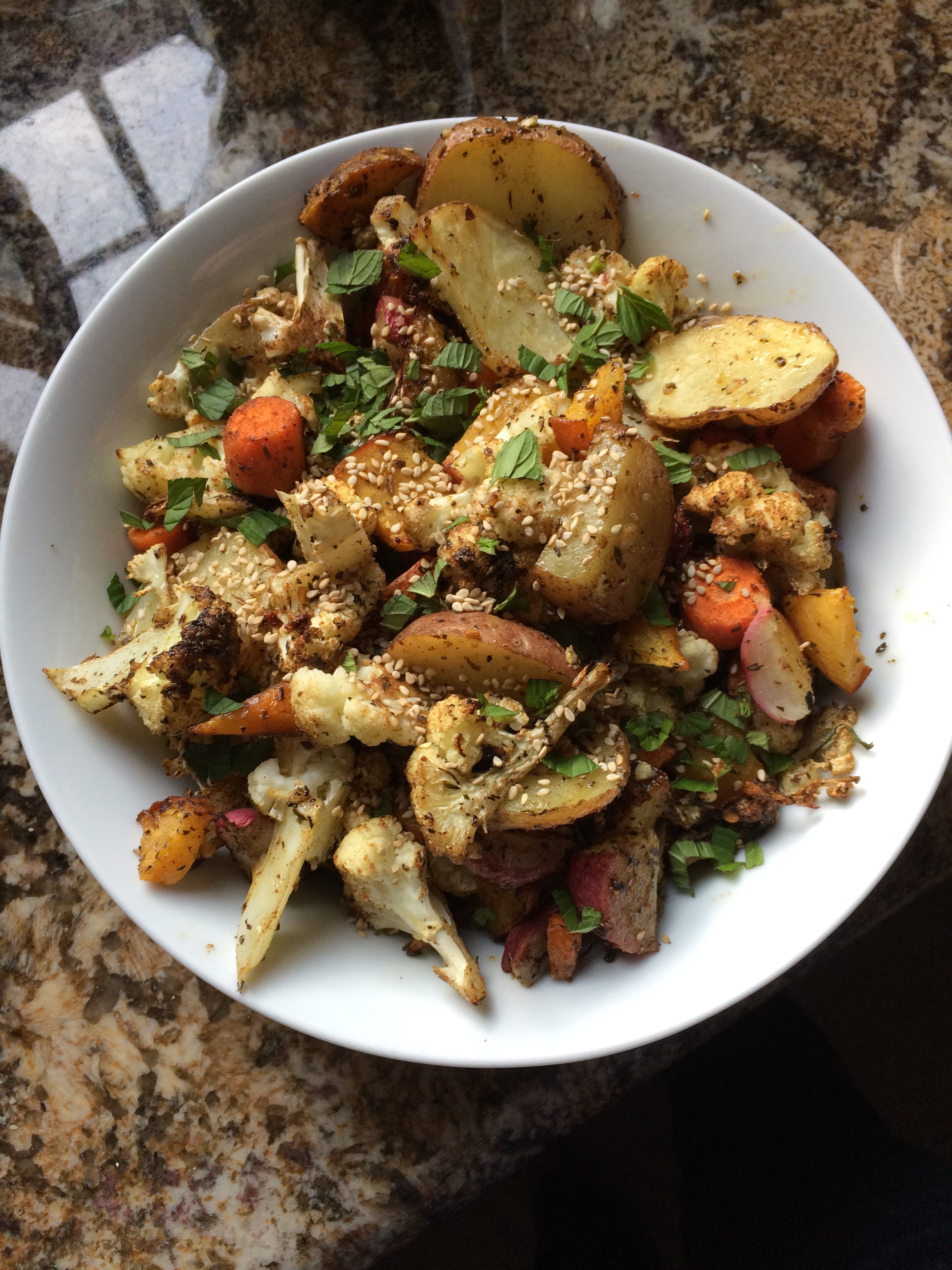 Permalink to: Roasted Vegetables with Moroccan Spices