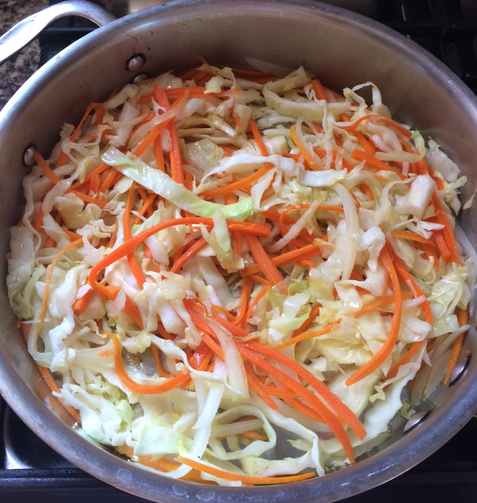 cabbage sautéed