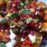 Permalink to: Honeynut Squash with Tahini, Pomegranate, and Pistachios