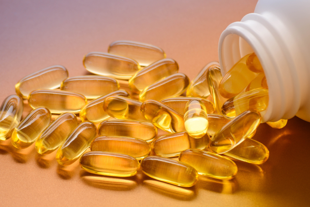 fish oil capsules