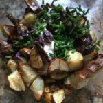 Permalink to: Roasted Sunchokes with Creamy Lemon Sauce