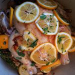 Permalink to: Meyer Lemon Roasted Chicken with Mushrooms and Artichokes