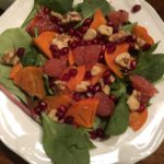 Permalink to: Fall Persimmon Salad with Ginger Citrus Dressing