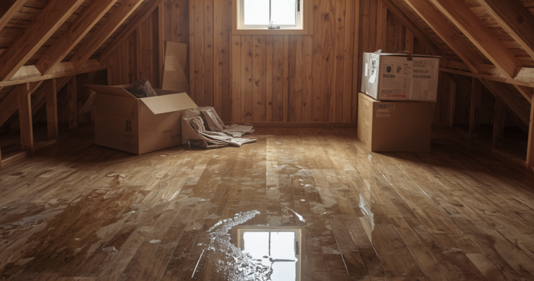 When Life Hands You a Flooded Attic